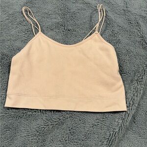 Women's light pink Spaghetti Strap Top